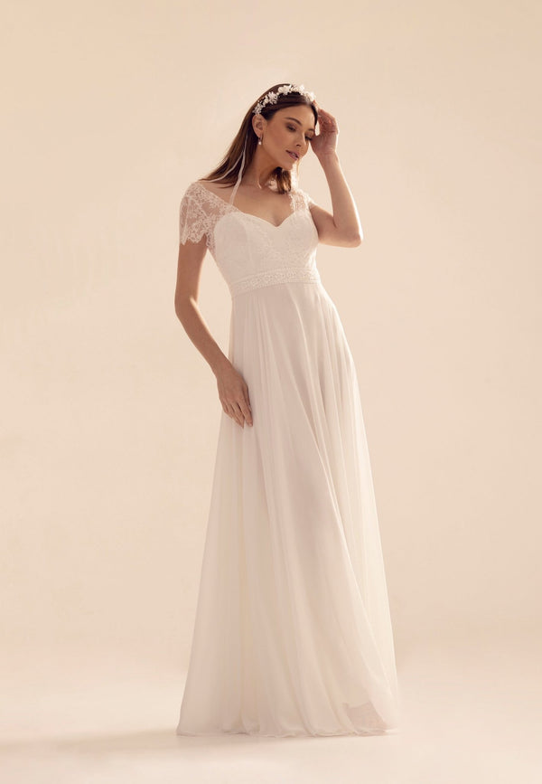 robe de mariée bohème - ÉLISABETH - AM LUX COUTURE