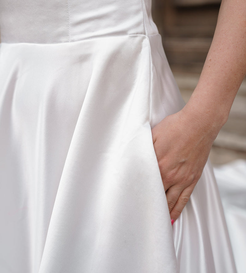 Robe de Mariée Épurée - ISABELLA - AM LUX COUTURE