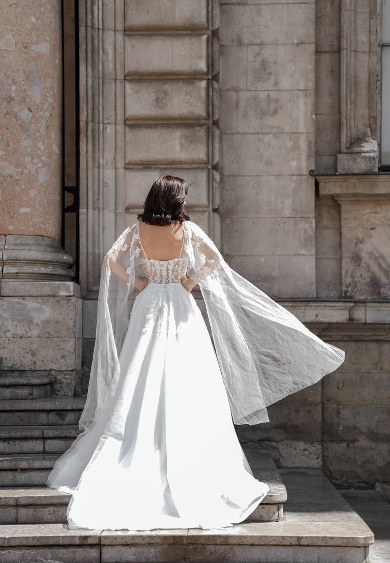 Robe de Mariée Princesse Cléopâtre – Élégance et Grandeur à Lyon - AM LUX COUTURE