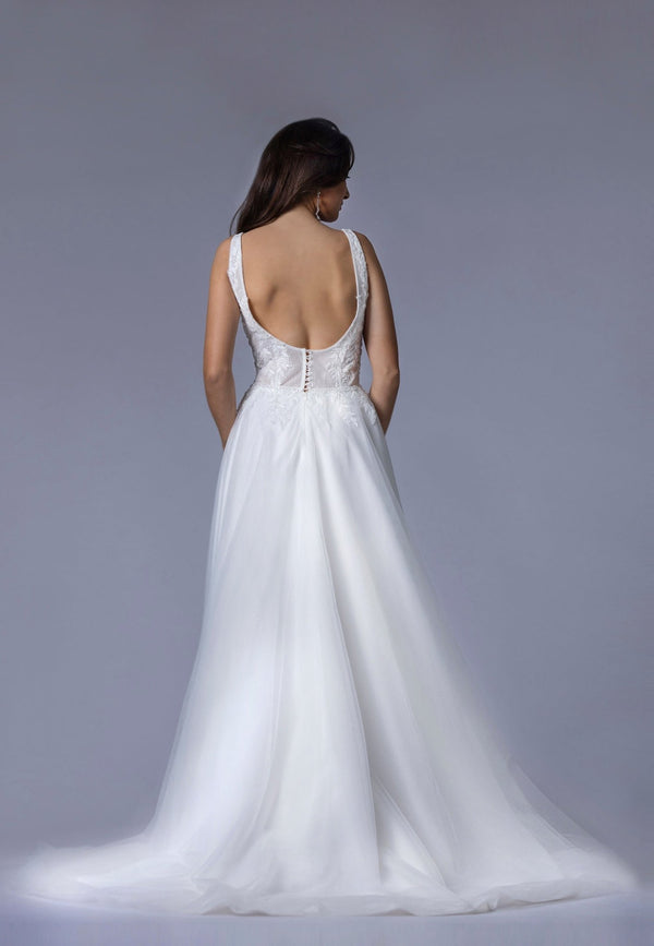 Robe de Mariée Princesse ÉLISE - Création Unique à Lyon - AM LUX COUTURE