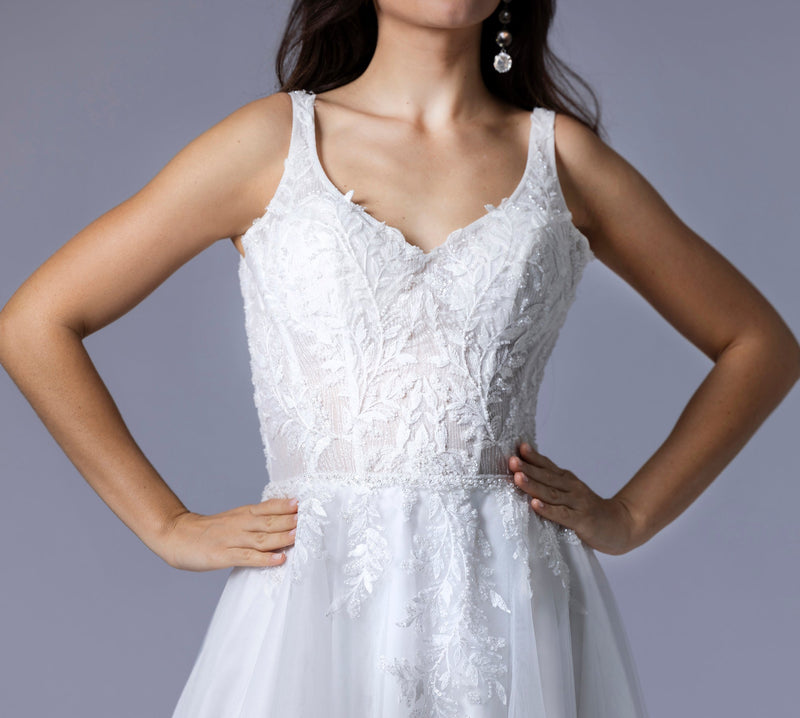 Robe de Mariée Princesse ÉLISE - Création Unique à Lyon - AM LUX COUTURE