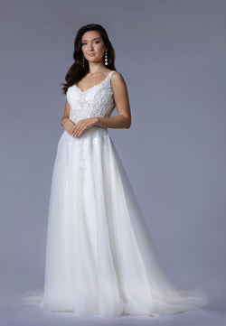 Robe de Mariée Princesse ÉLISE - Création Unique à Lyon - AM LUX COUTURE