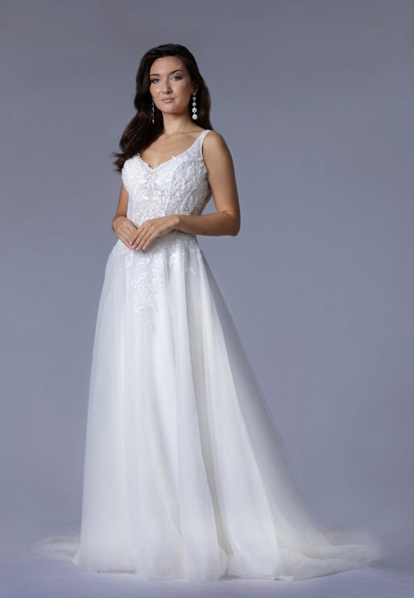 Robe de Mariée Princesse ÉLISE - Création Unique à Lyon - AM LUX COUTURE