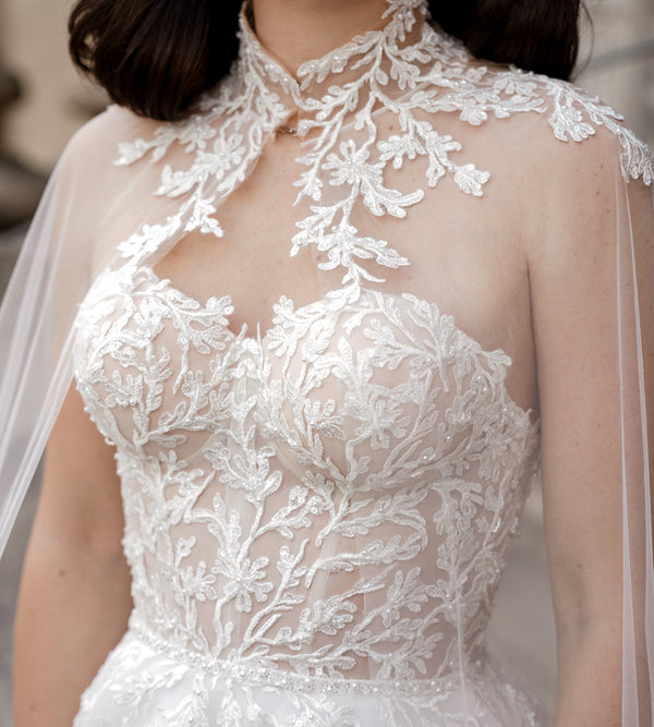 Robe de Mariée Princesse Flora – Luxe et Raffinement à Lyon - AM LUX COUTURE