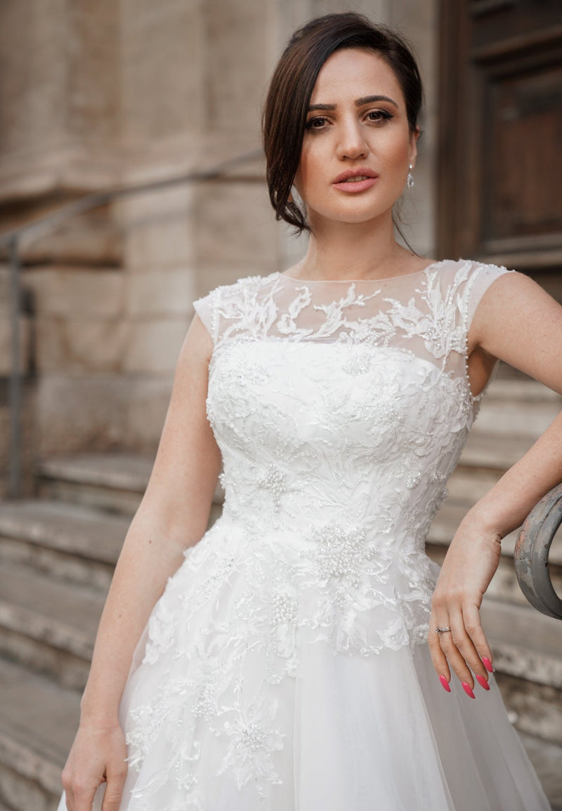 Robe de Mariée Princesse - Hélène - AM LUX COUTURE