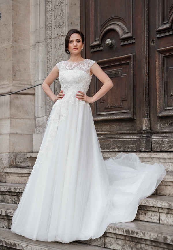 Robe de Mariée Princesse - Hélène - AM LUX COUTURE