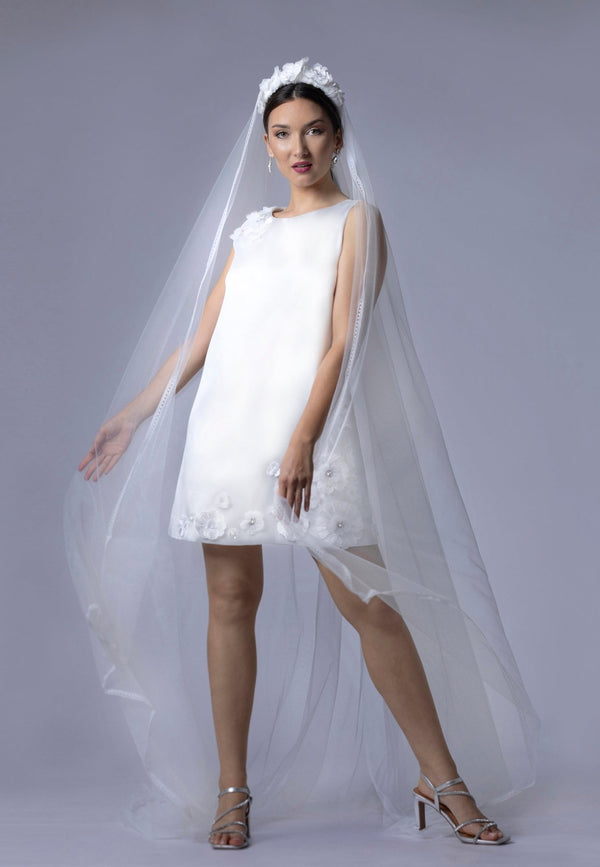 VOILE - SERRE TÊTE ELODIE - AM LUX COUTURE