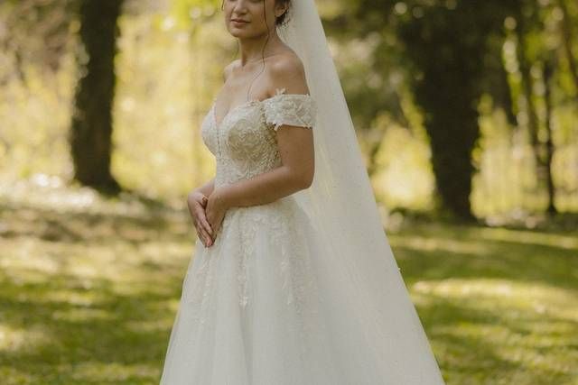 Robe de mariée AM Lux Couture, photo transmise par Margaux