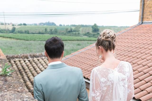Robe de mariée AM Lux Couture, photo transmise par Floriane