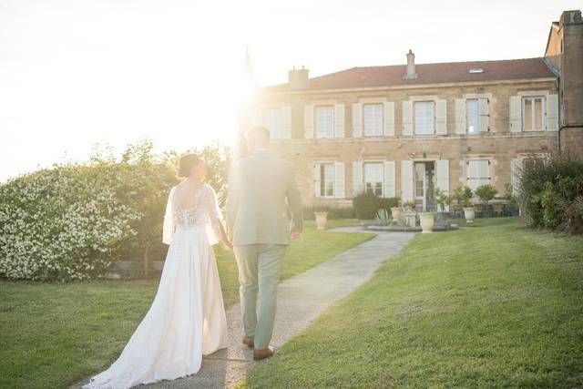 Robe de mariée AM Lux Couture, photo transmise par Héloïse