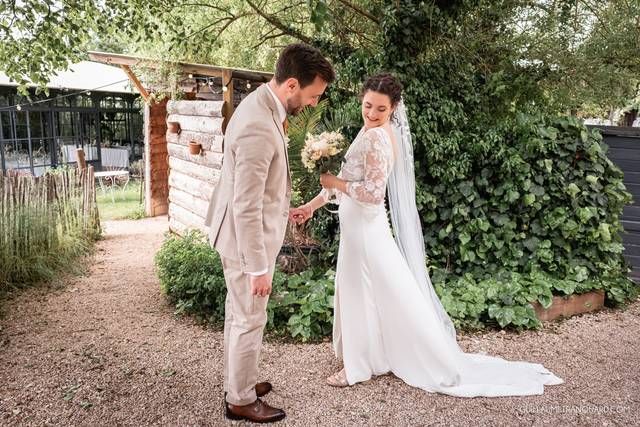 Robe de mariée AM Lux Couture, photo transmise par Romane